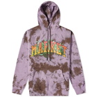 MARKET Men's Arc Herbal Tie Dye Hoody in Purple/Grey/White Tie Dye