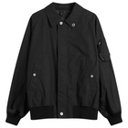 Comme des Garçons Homme Men's Dry Cotton Bomber Jacket in Black