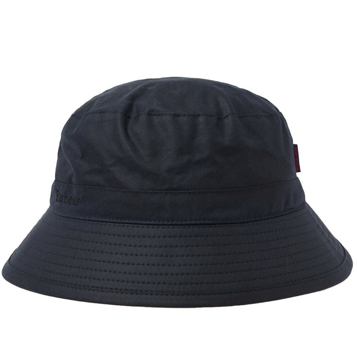 Photo: Barbour Wax Sports Hat Navy