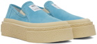 MM6 Maison Margiela Blue Platform Sneakers