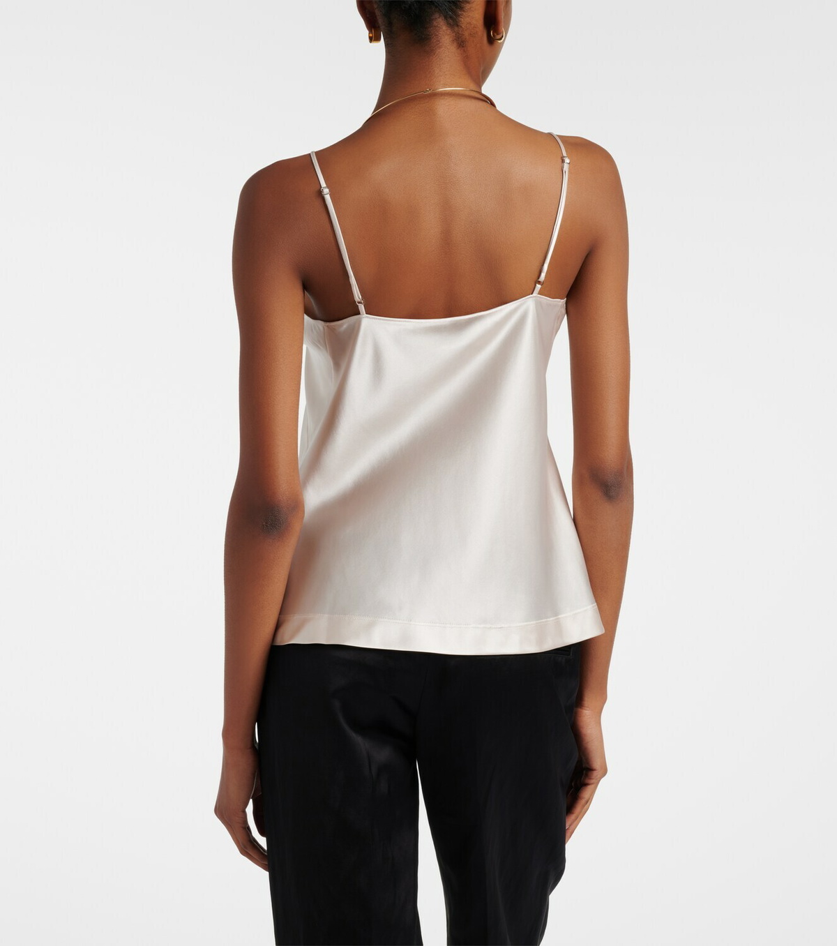 Dorothee Schumacher Sense Of Shine silk-blend satin top