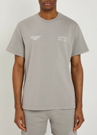 Club 1984 Melrose Printed Cotton T-shirt Grey