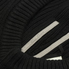 Rick Owens Women's Ribbed Hood in Black 