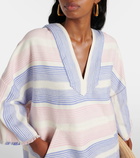 Zimmermann Waverly striped cotton kaftan