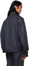 FUMITO GANRYU Navy Dickies Edition 2Way Eisenhower Jacket
