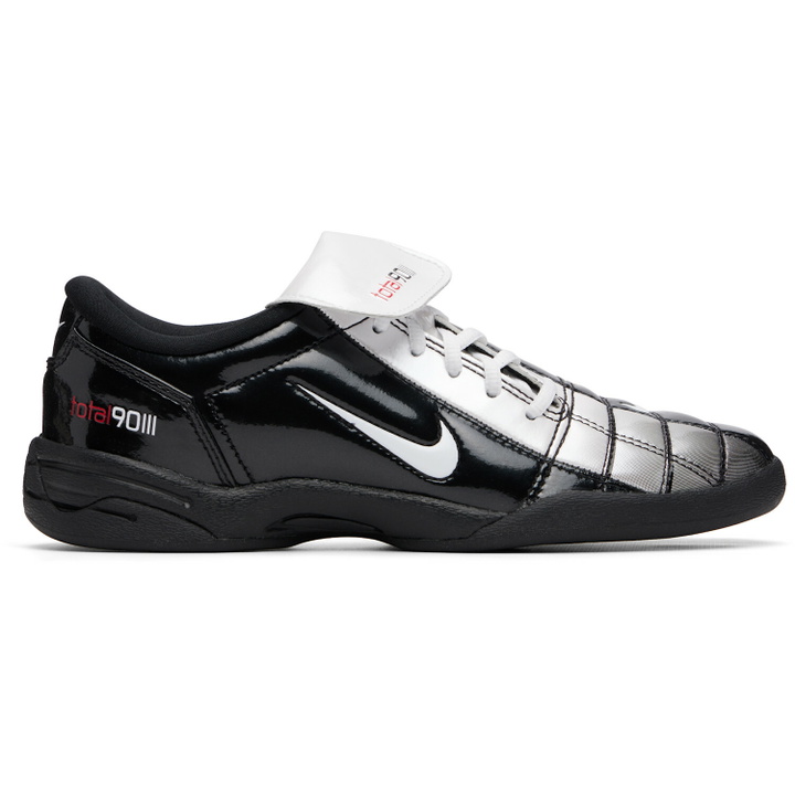 Photo: Nike Black & White Total 90 SE Sneakers