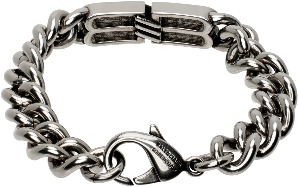 関税込★【BALENCIAGA】Heart BB Icon bracelet BB Icon bracelet in gold - Balenciaga | Mytheresa