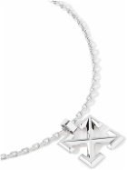 Off-White - Silver-Tone Necklace