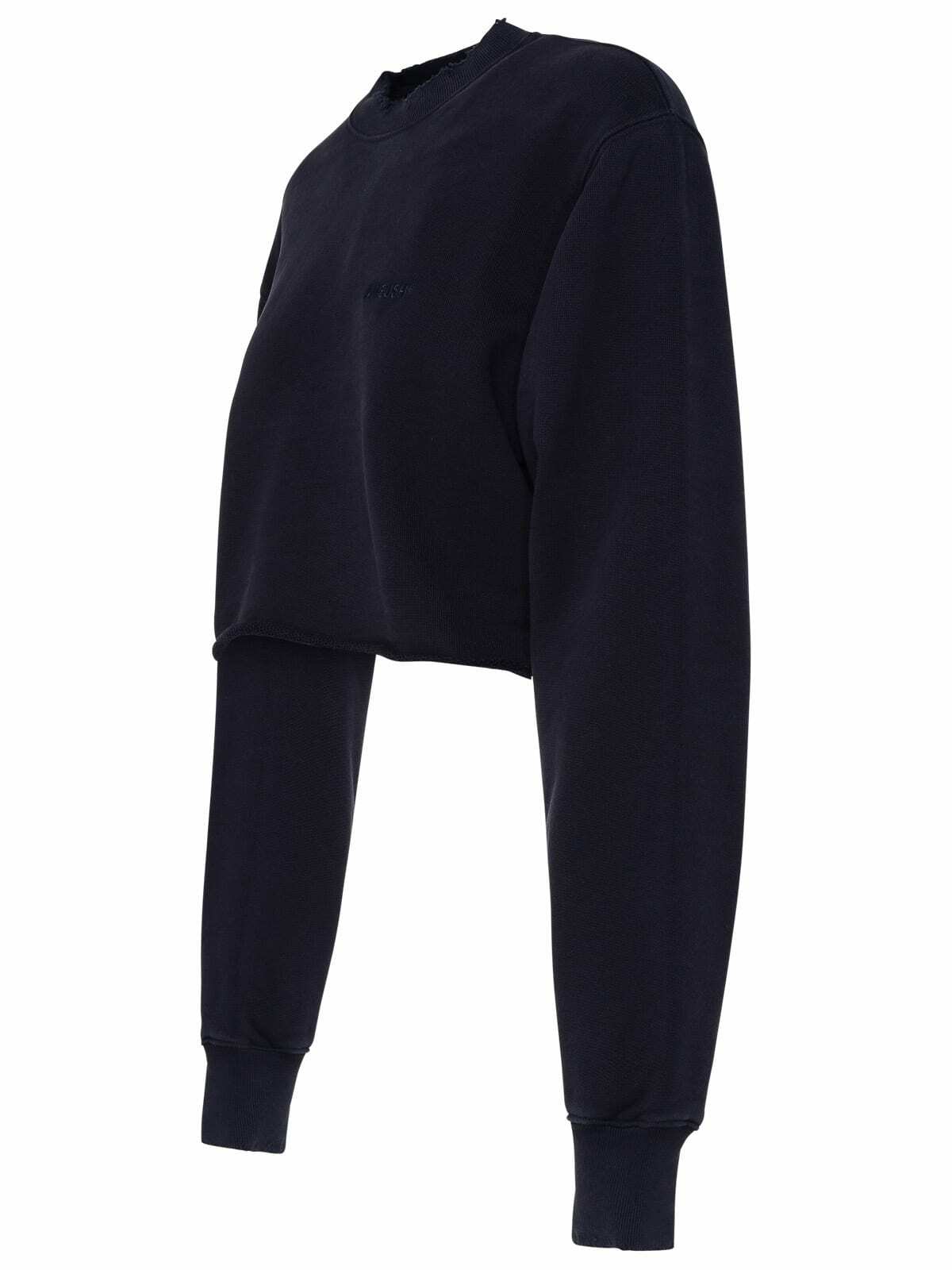 AMBUSH Destroyed Cotton Sweatshirt
