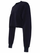 AMBUSH Destroyed Cotton Sweatshirt