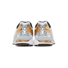 Asics White and Gold Gel-Kayano 14 Sneakers