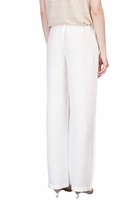 120% Lino Pants In Beige Linen