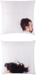 Bless White Nº12 Couple Bedding Set, Queen