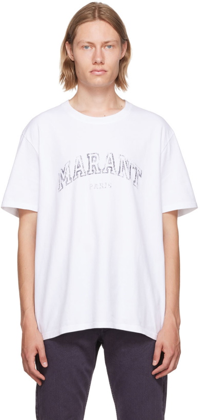 Photo: Isabel Marant White Cotton T-Shirt