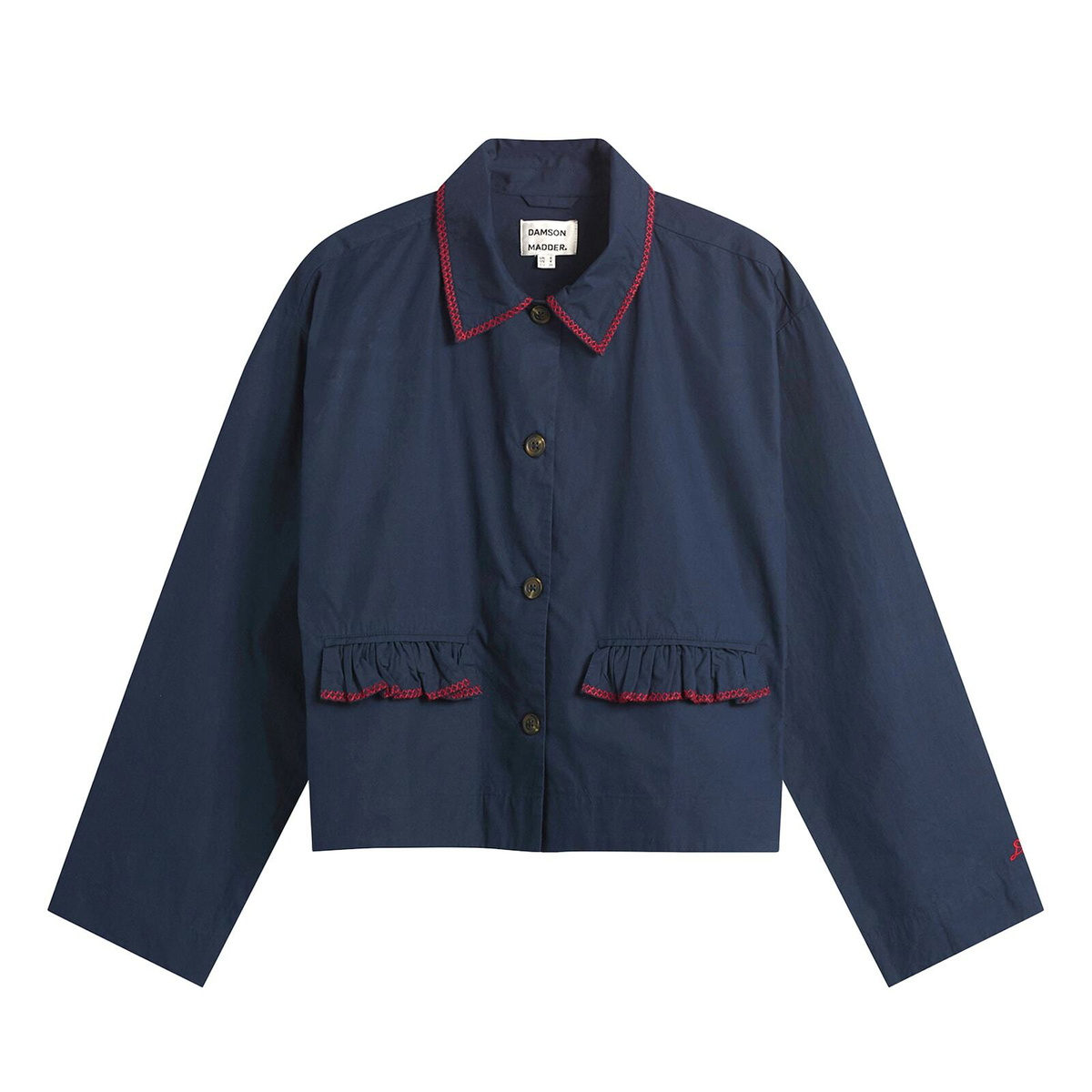 Damson Madder Women's Lykke Shirt in Navy