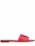 DOLCE & GABBANA - 10mm Bianca Leather Slide Sandals