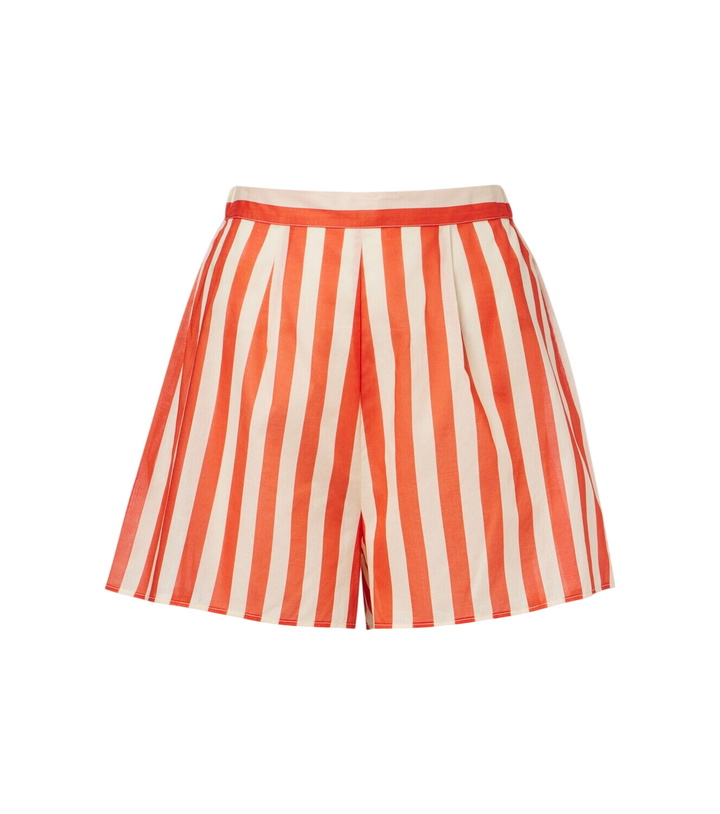 Photo: Eres Twins striped cotton voile shorts