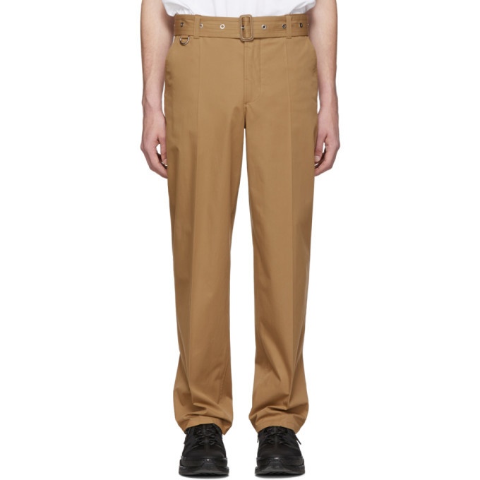 Photo: Burberry Brown Belted Trousers