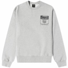 Stan Ray Men's Tools of the Trade Crew Sweat in Grey Heather