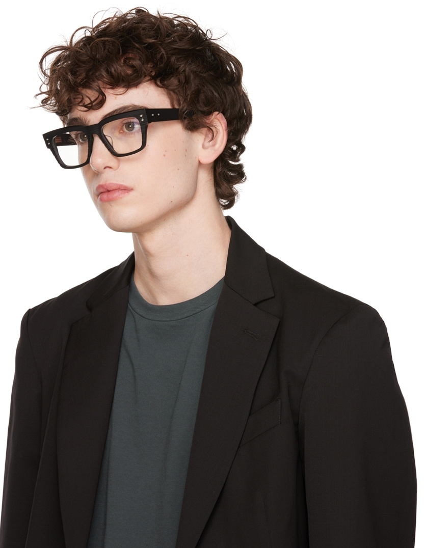 Akoni Black Columba Glasses