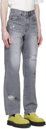 ADER error Gray Bart Jeans