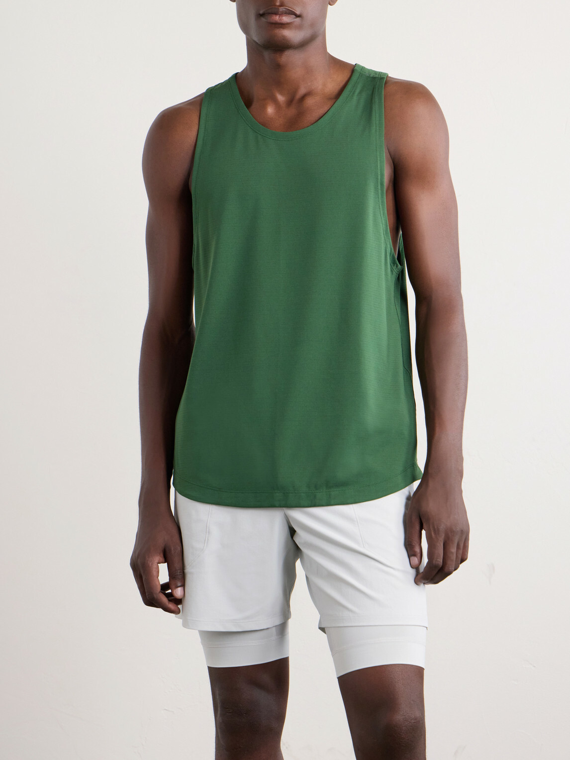 Lululemon - License to Train Recycled-Mesh Tank Top - Green