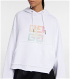 Givenchy - Logo cotton cropped hoodie