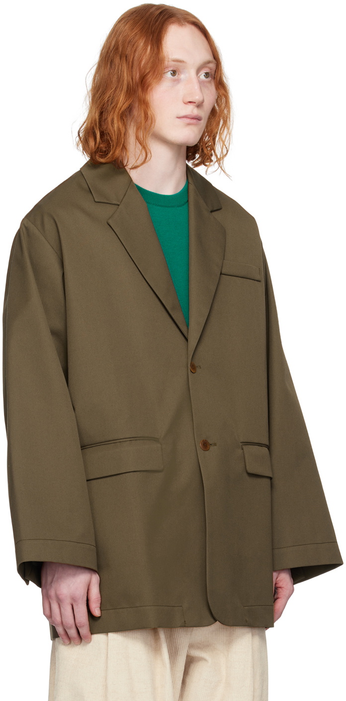 Cordera Khaki Oversized Blazer