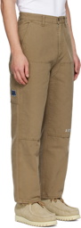 BAPE Brown Paneled Trousers