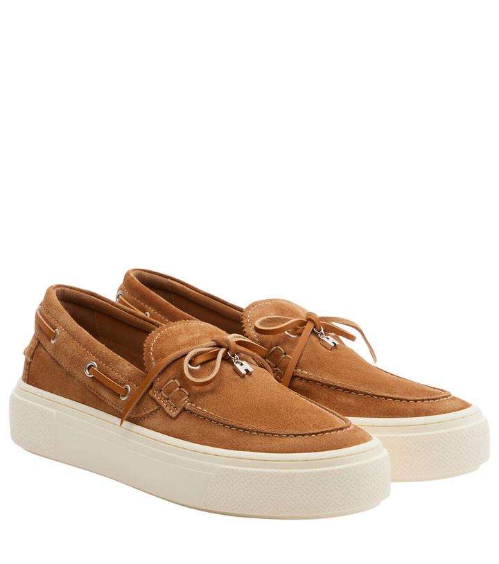 Photo: Hogan Suede boat shoes