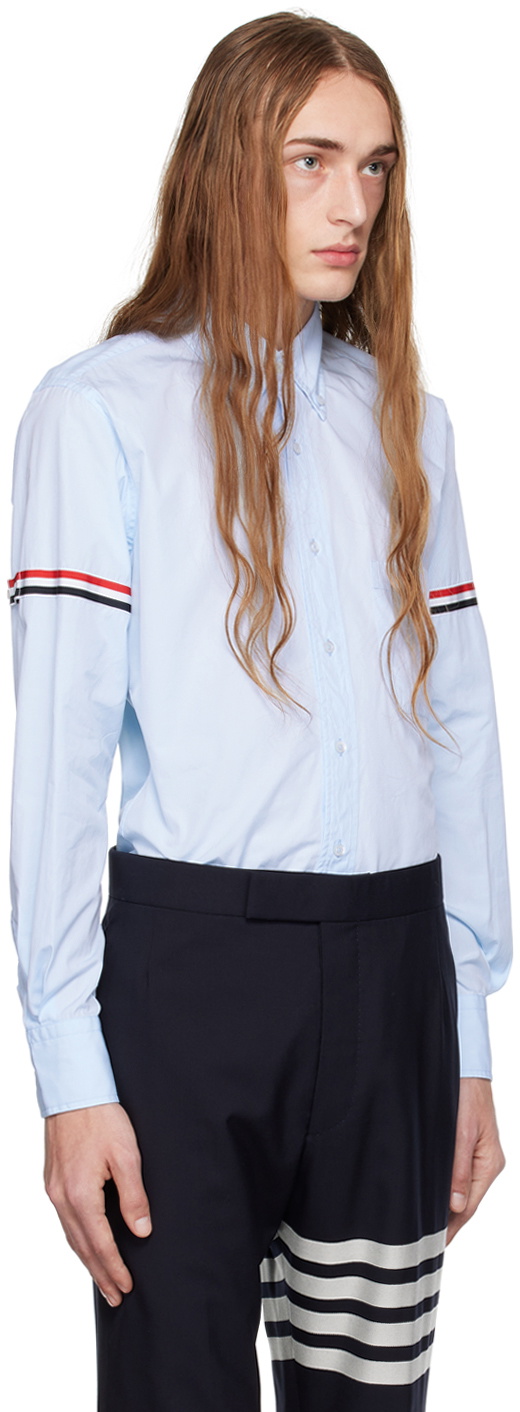 Tシャツ・カットソー THOM BROWNE FW25 CAMICIA CLASSICA (MWL150E F0313100) Oxford Armbands Classic Shirt | Thom Browne