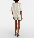 Loulou de Saison Cabo silk satin shorts