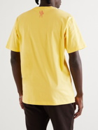 Billionaire Boys Club - Logo-Print Cotton-Jersey T-Shirt - Yellow