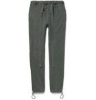 Fear of God - Slim-Fit Tapered Loopback Cotton-Jersey Sweatpants - Gray green