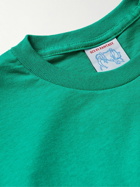 Sci-Fi Fantasy - Time Travel Logo-Print Cotton-Jersey T-Shirt - Green