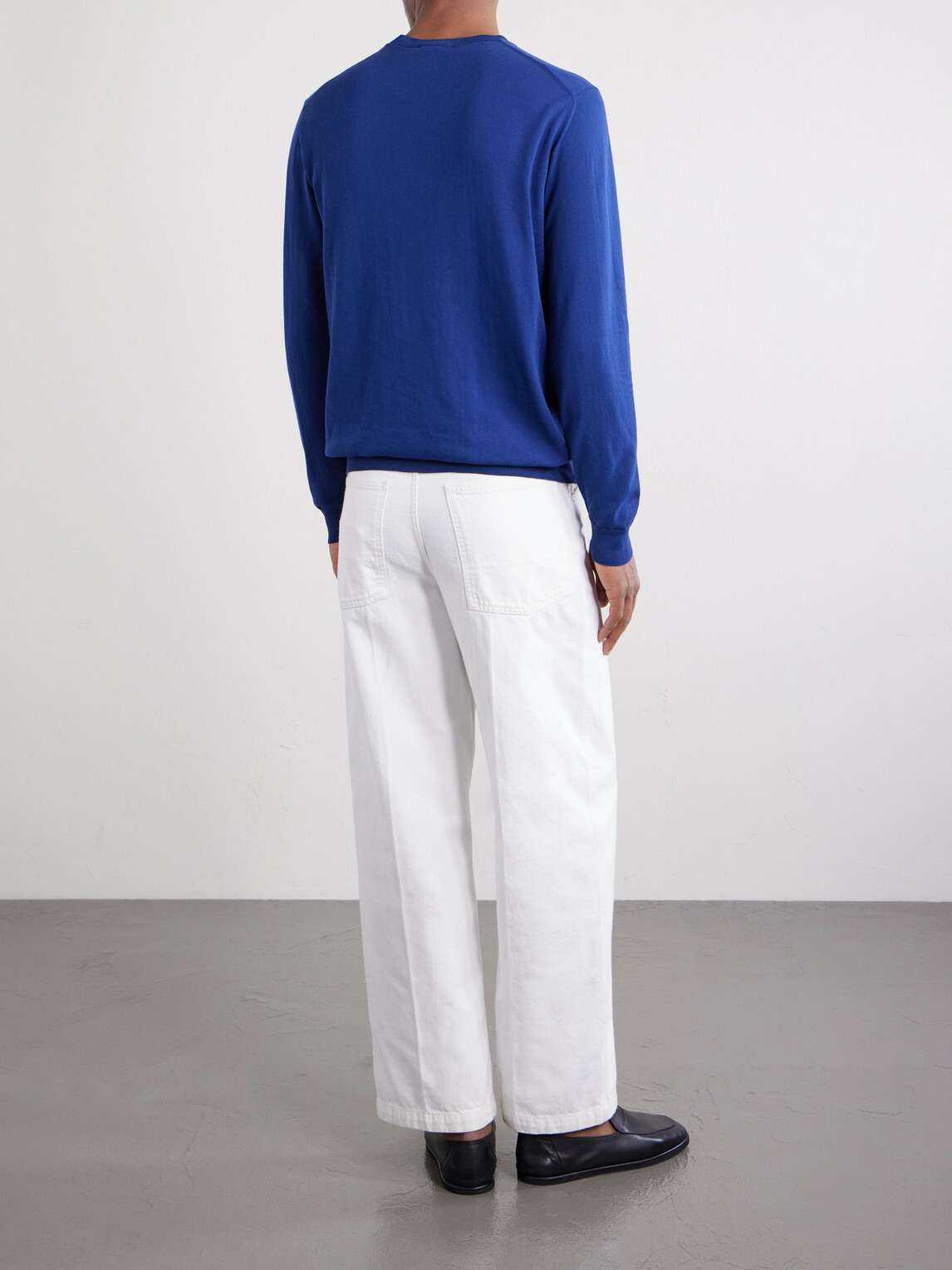 PIACENZA 1733 - Cotton Sweater - Blue