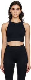 VAARA Black Essential Seamless Sport Top