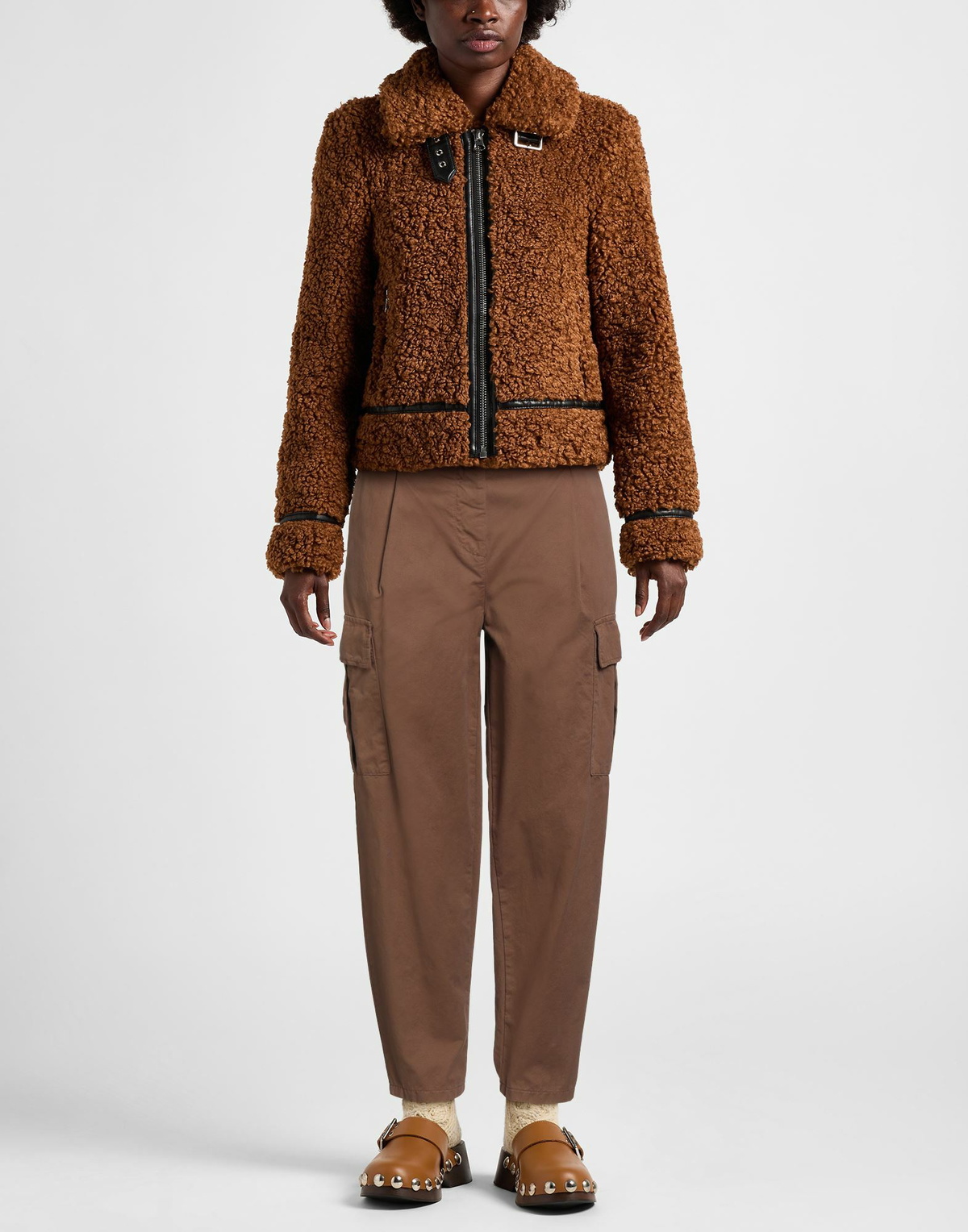 Berna Womens Pants in Brown
