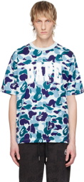 BAPE Blue ABC Camo T-Shirt