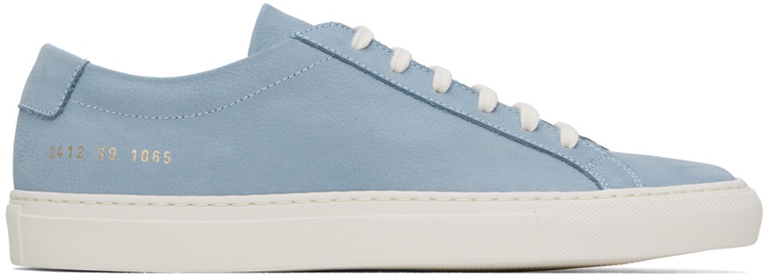 Photo: Common Projects Blue Contrast Achilles Sneakers