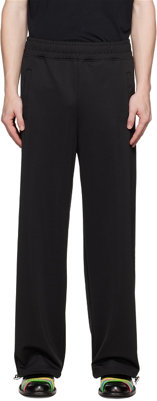 Photo: JW Anderson Black Run Hany Edition Embroidered Lounge Pants