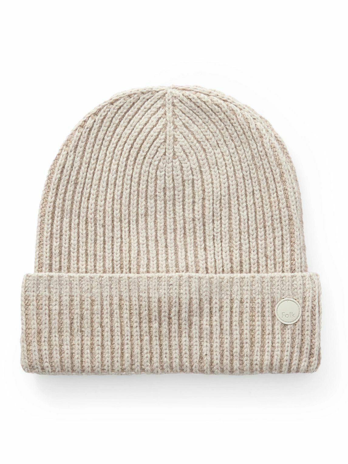Folk - Ribbed Wool-Blend Beanie