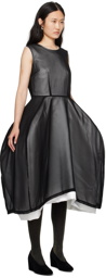 Comme des Garçons Black Thick Midi Dress