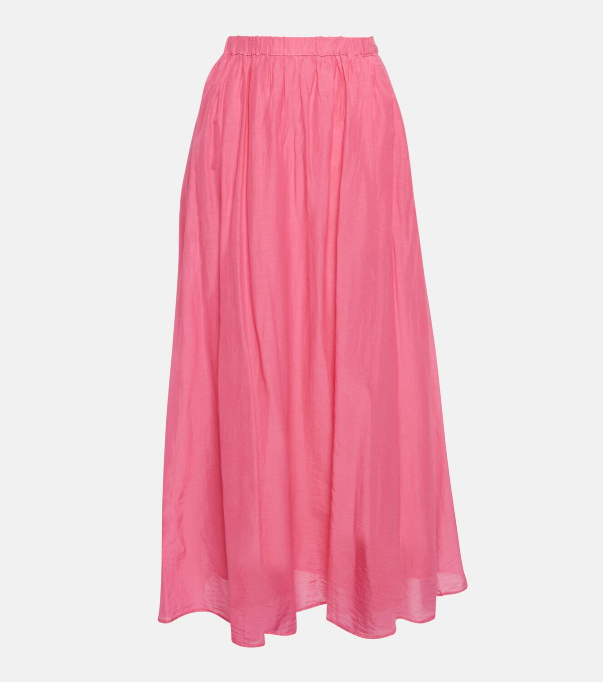 Velvet Mariela cotton and silk maxi skirt