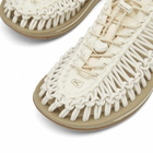 Keen Men's Uneek in White Cap/Cornstalk