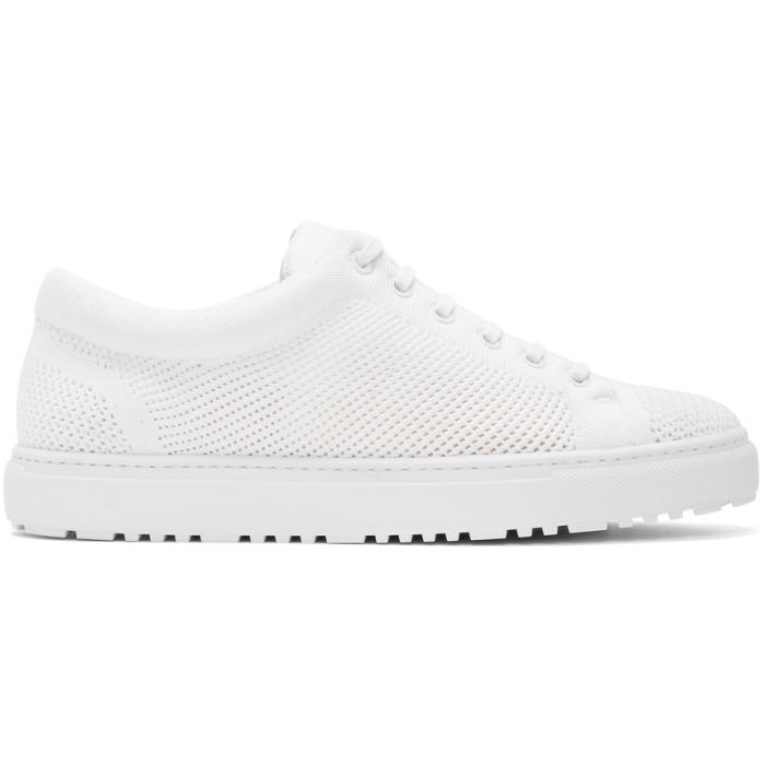 Photo: ETQ Amsterdam White Knitted Low 1 Sneakers