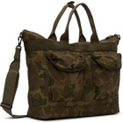 RRL Green Military Shoulder Bag