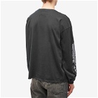 Rhude Men's Long Sleeve 4X4 T-Shirt in Vintage Black