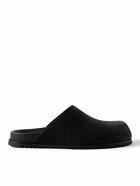 Rick Owens - Nubuck Mules - Black