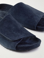 James Perse - Suede Slides - Blue